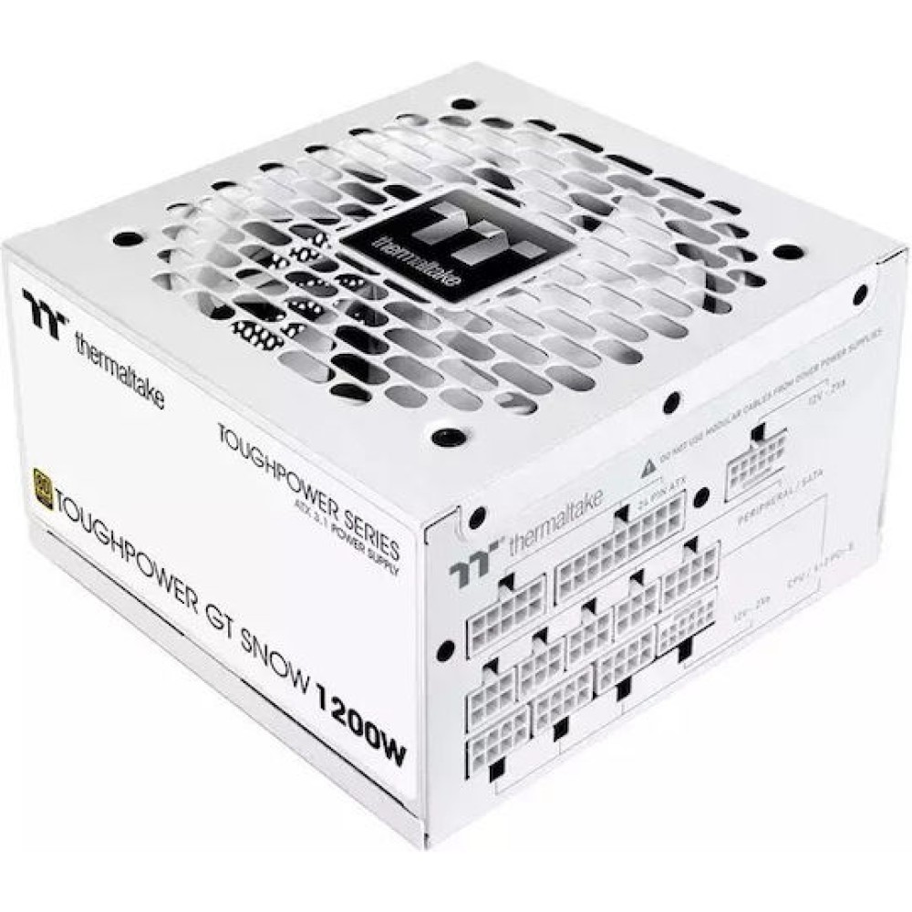 Thermaltake Toughpower GT Snow 1200W Λευκό Τροφοδοτικό Υπολογιστή Full Modular 80 Plus Gold