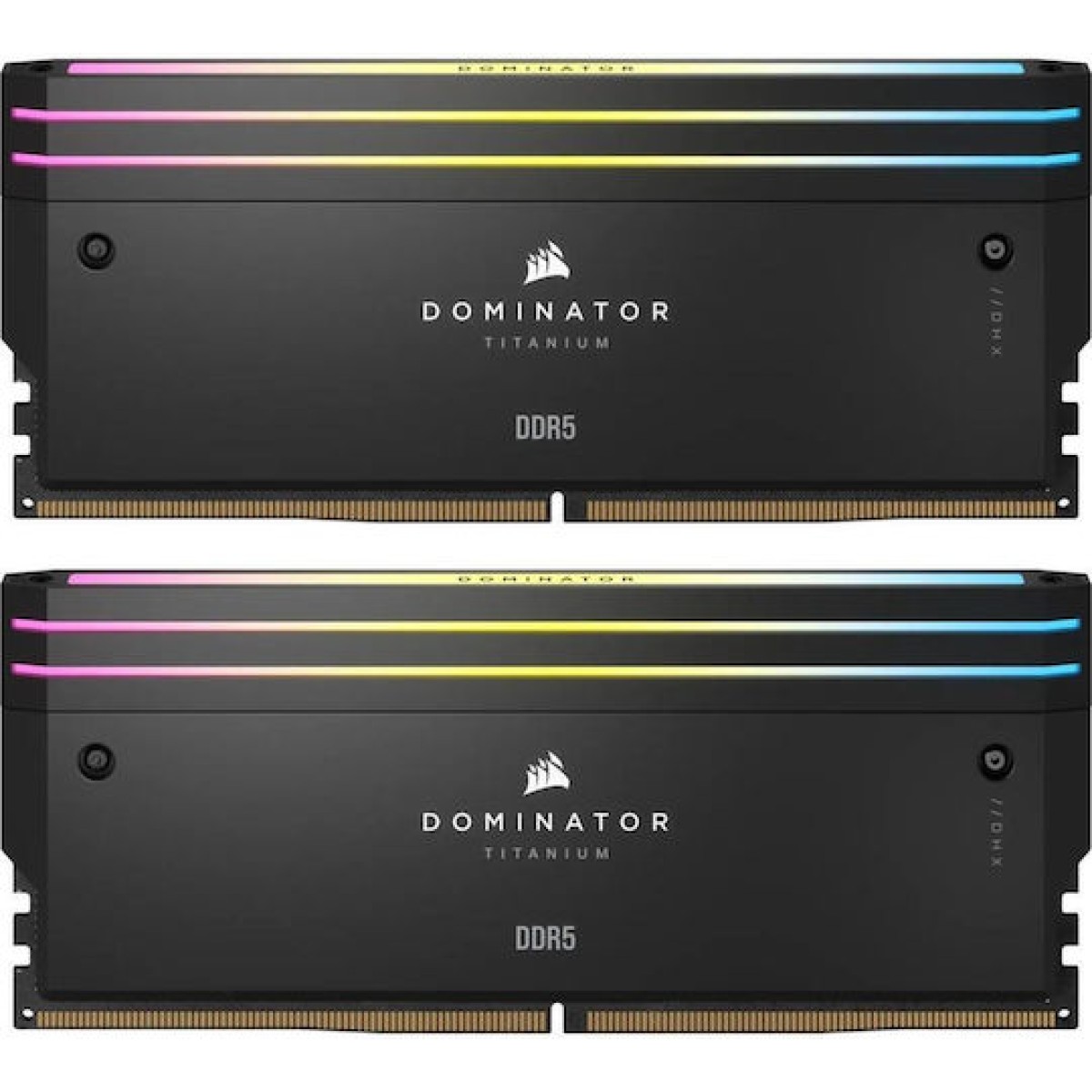 Corsair Dominator Titanium RGB XMP DDR5 48GB RAM με 2x24GB Modules και Ταχύτητα 6000 για Desktop