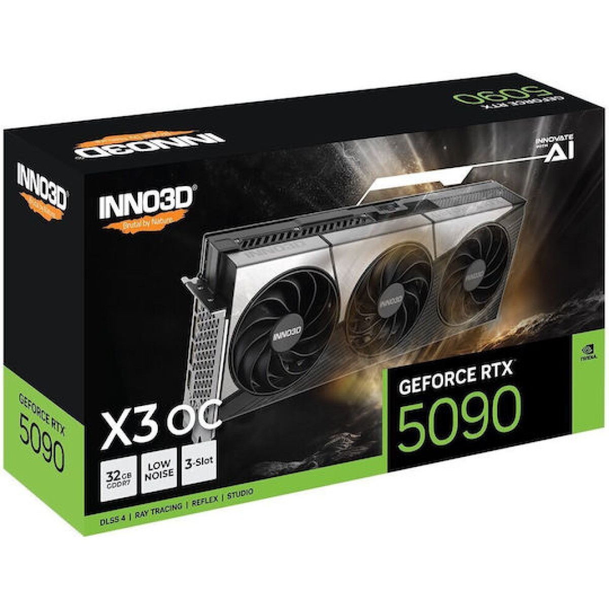 Inno 3D GeForce RTX 5090 32GB GDDR7 X3 OC Κάρτα Γραφικών