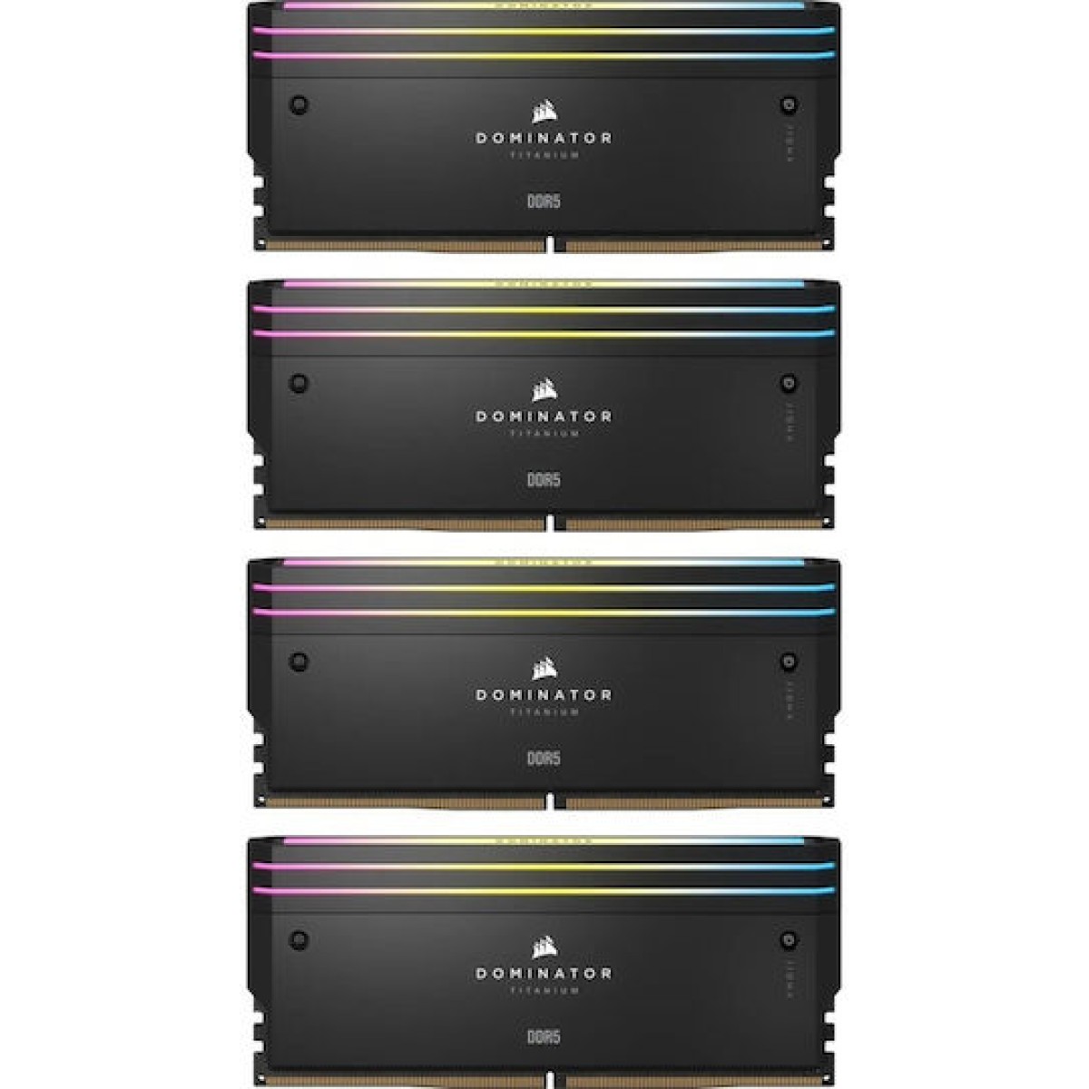 Corsair Dominator Titanium DDR5 96GB RAM με 4x24GB Modules και Ταχύτητα 6000 για Desktop