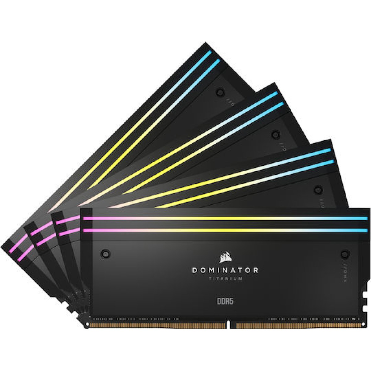 Corsair Dominator Titanium DDR5 96GB RAM με 4x24GB Modules και Ταχύτητα 6000 για Desktop