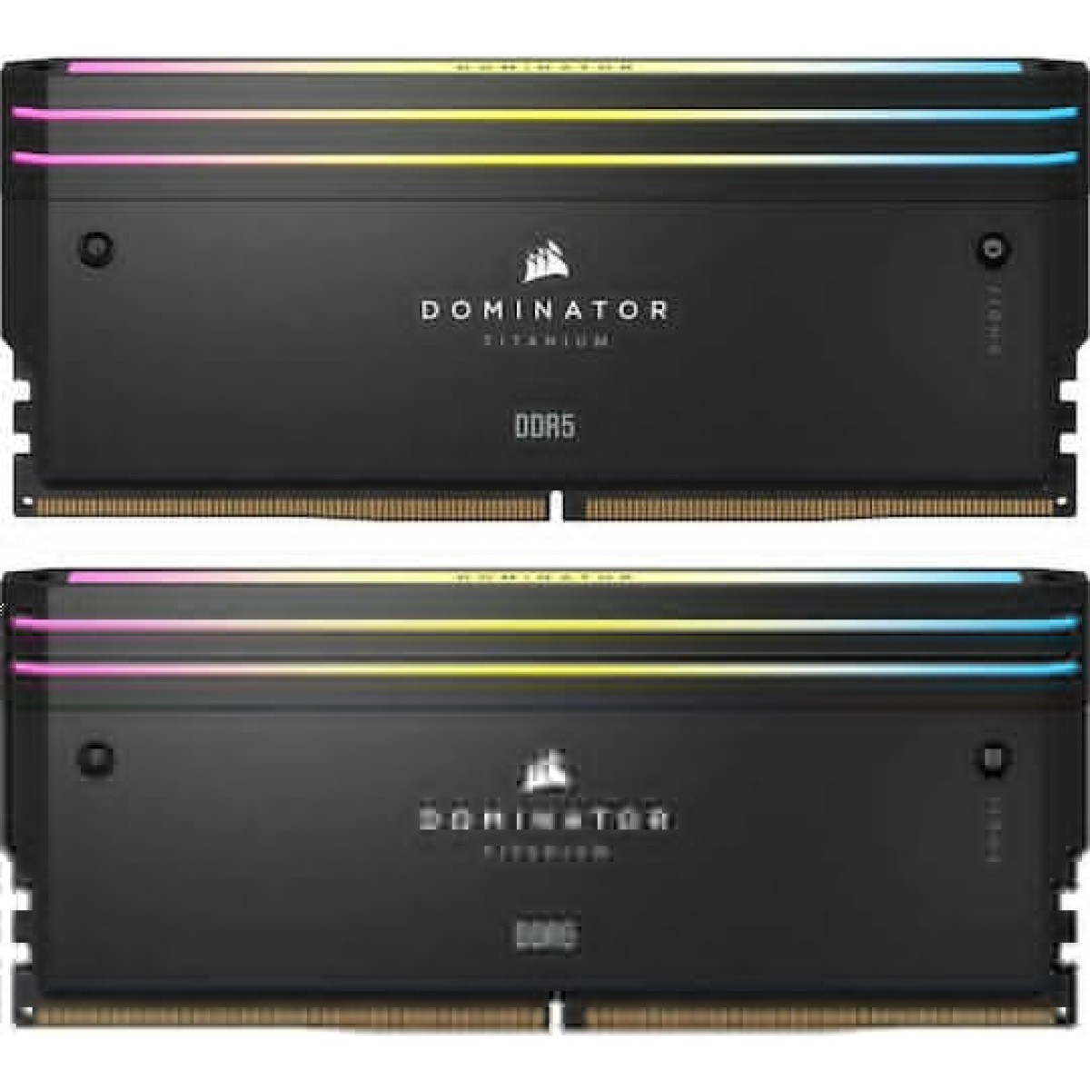 Corsair Dominator Titanium RGB XMP DDR5 32GB RAM με 2x16GB Modules και Ταχύτητα 6000 για Desktop
