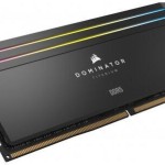 Corsair Dominator Titanium RGB XMP DDR5 32GB RAM με 2x16GB Modules και Ταχύτητα 6000 για Desktop