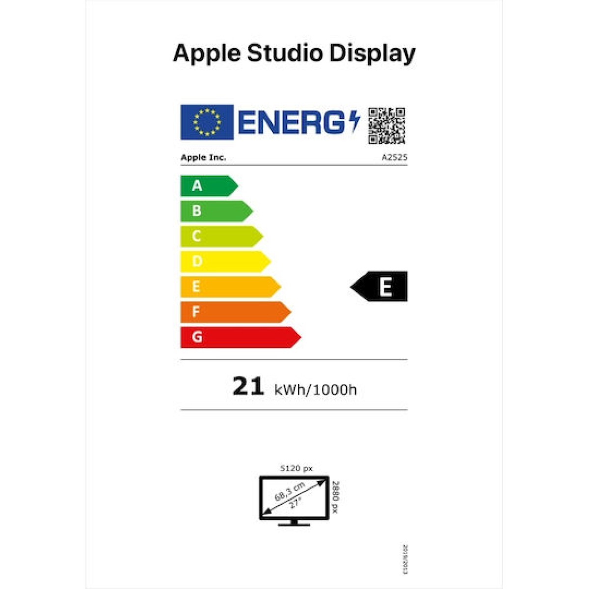 Apple Studio Display Monitor 27