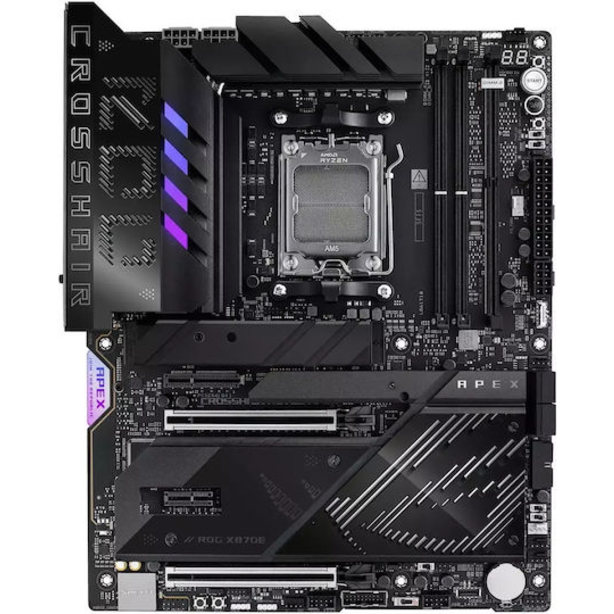 Asus ROG Crosshair X870E Apex Wi-Fi Motherboard ATX με AMD AM5 Socket 90MB1KR0-M0EAY0