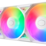 CoolerMaster SickleFlow Edge 360 Case Fan 120mm με ARGB Φωτισμό και Σύνδεση 4-Pin PWM Λευκό