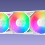 CoolerMaster SickleFlow Edge 360 Case Fan 120mm με ARGB Φωτισμό και Σύνδεση 4-Pin PWM Λευκό