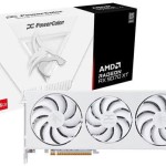 PowerColor Radeon RX 9070 XT 16GB GDDR6 Hellhound White Κάρτα Γραφικών