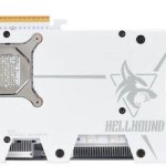 PowerColor Radeon RX 9070 XT 16GB GDDR6 Hellhound White Κάρτα Γραφικών