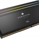 Corsair Dominator Titanium RGB XMP DDR5 64GB RAM με 4x16GB Modules και Ταχύτητα 6000 για Desktop
