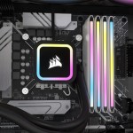 Corsair Dominator Titanium RGB XMP White DDR5 64GB RAM με 4x16GB Modules και Ταχύτητα 6000 για Desktop