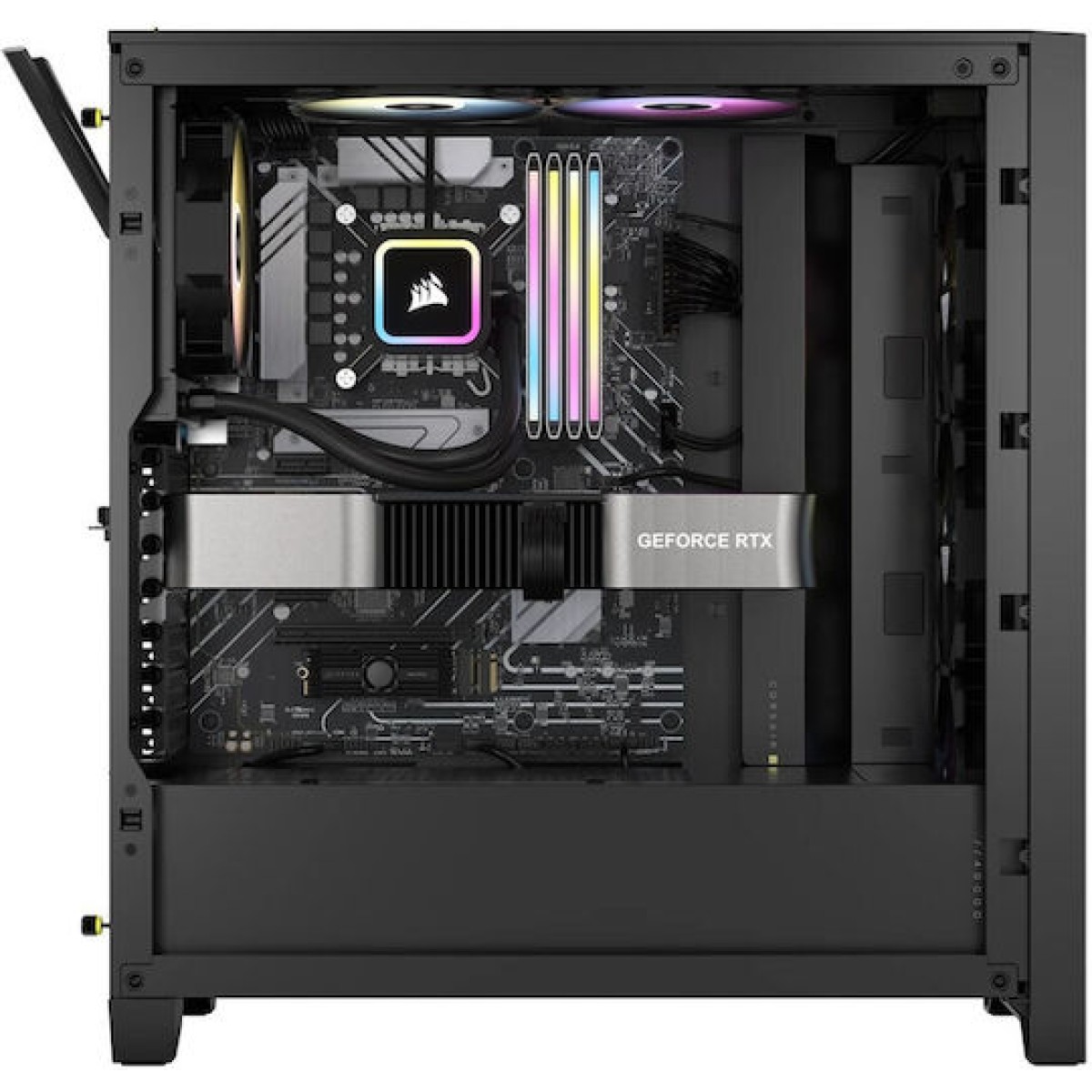 Corsair Dominator Titanium RGB XMP White DDR5 64GB RAM με 4x16GB Modules και Ταχύτητα 6000 για Desktop