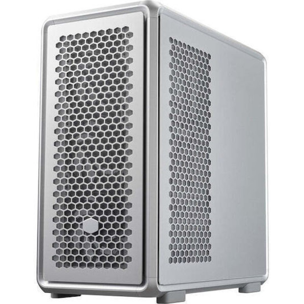 CoolerMaster Masterframe 600 Gaming Midi Tower Κουτί Υπολογιστή με Πλαϊνό Παράθυρο Ασημί