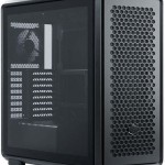 CoolerMaster Masterframe 600 Gaming Midi Tower Κουτί Υπολογιστή με Πλαϊνό Παράθυρο Μαύρο