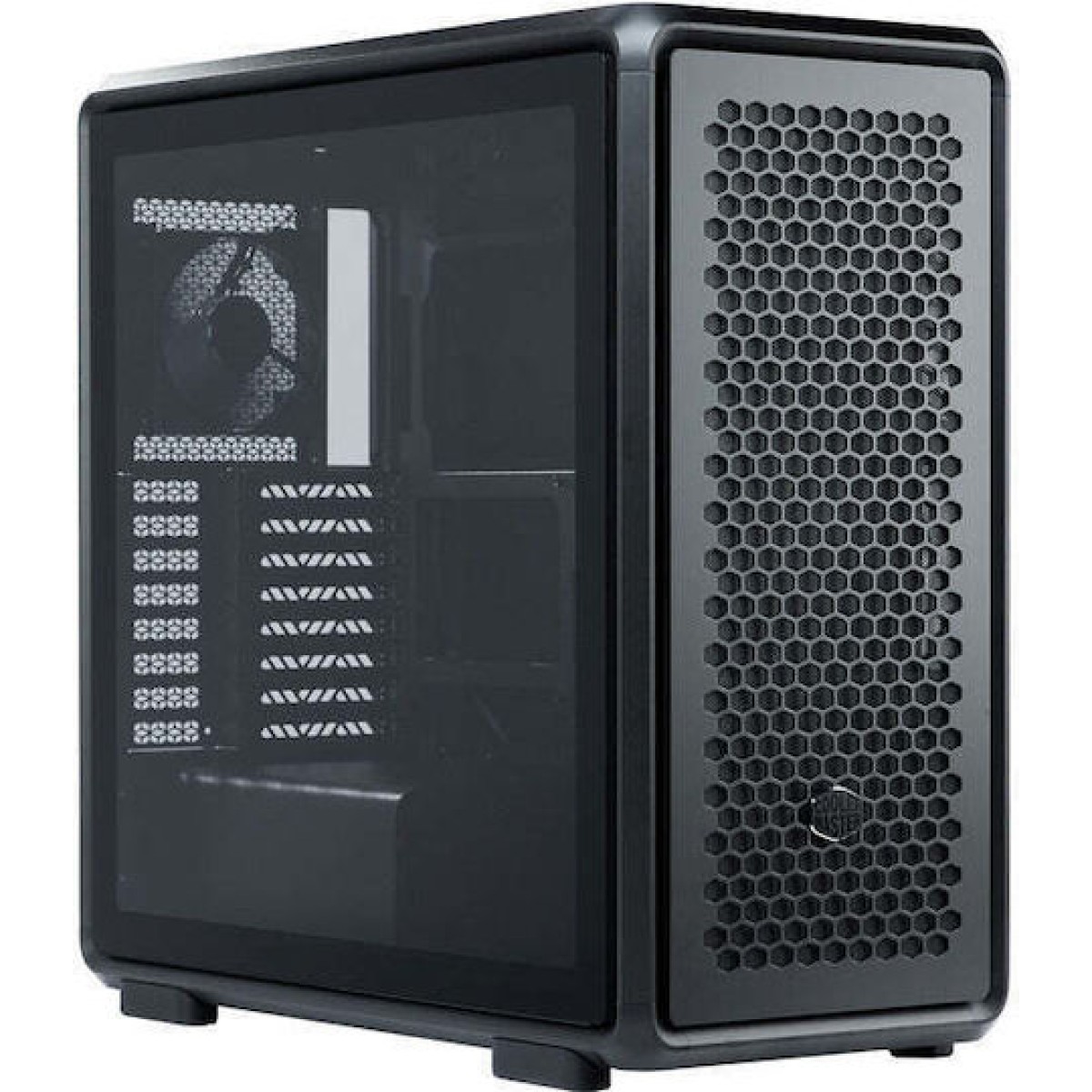 CoolerMaster Masterframe 600 Gaming Midi Tower Κουτί Υπολογιστή με Πλαϊνό Παράθυρο Μαύρο