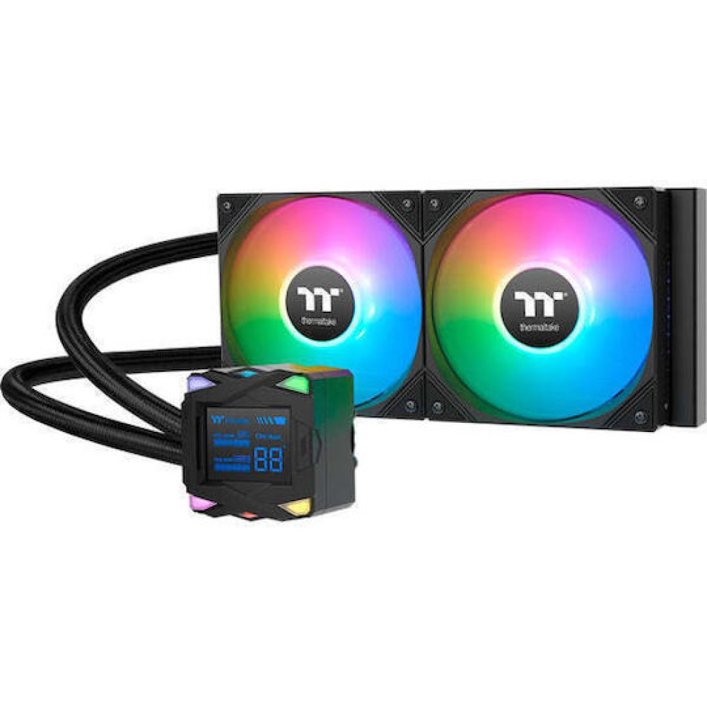 Thermaltake LA240-S ARGB Υδρόψυξη Επεξεργαστή Διπλού Ανεμιστήρα 120mm για Socket AM4/AM5/1700/1200/115x