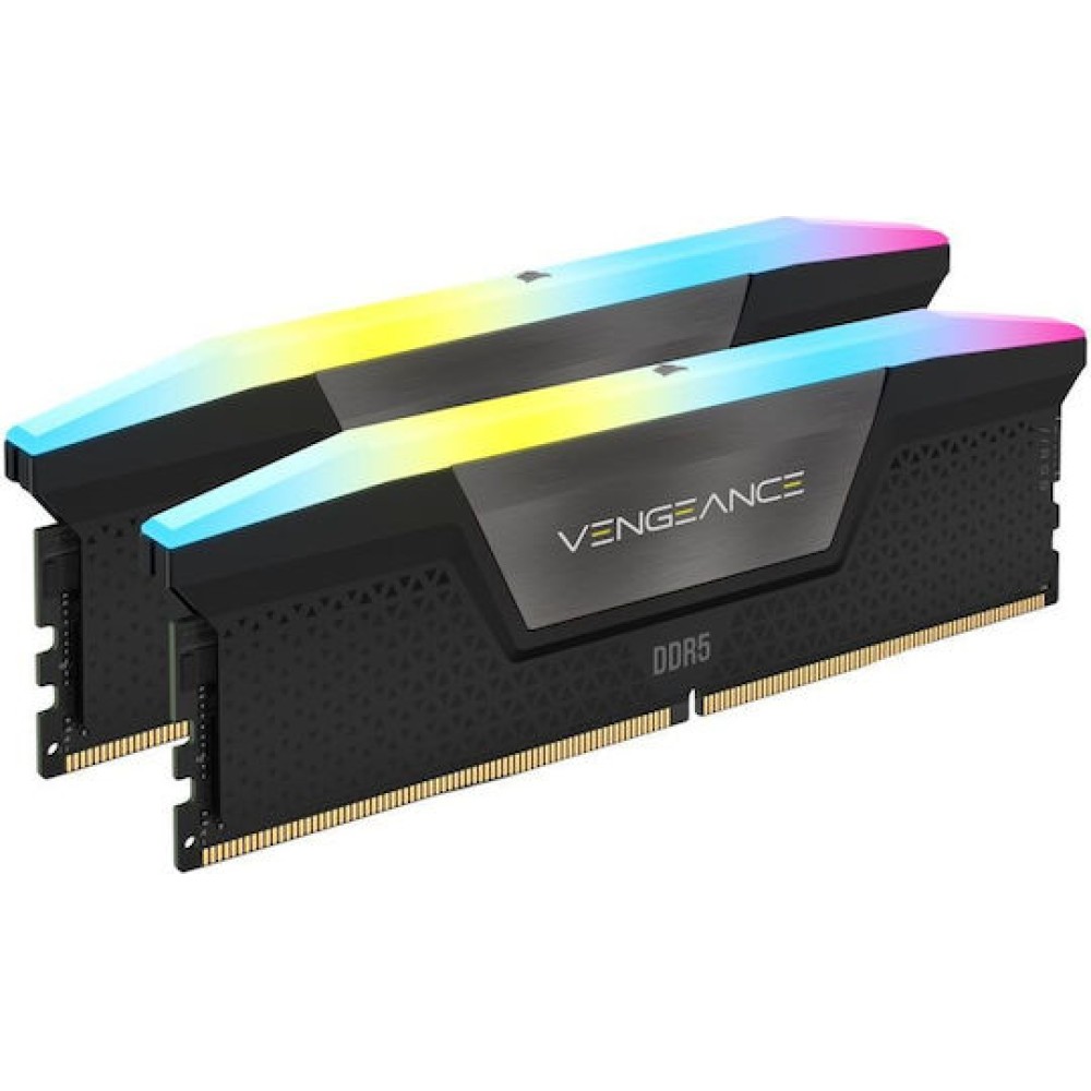 Corsair Vengeance DDR5 32GB RAM με 2x16GB Modules και Ταχύτητα 4800 για Desktop