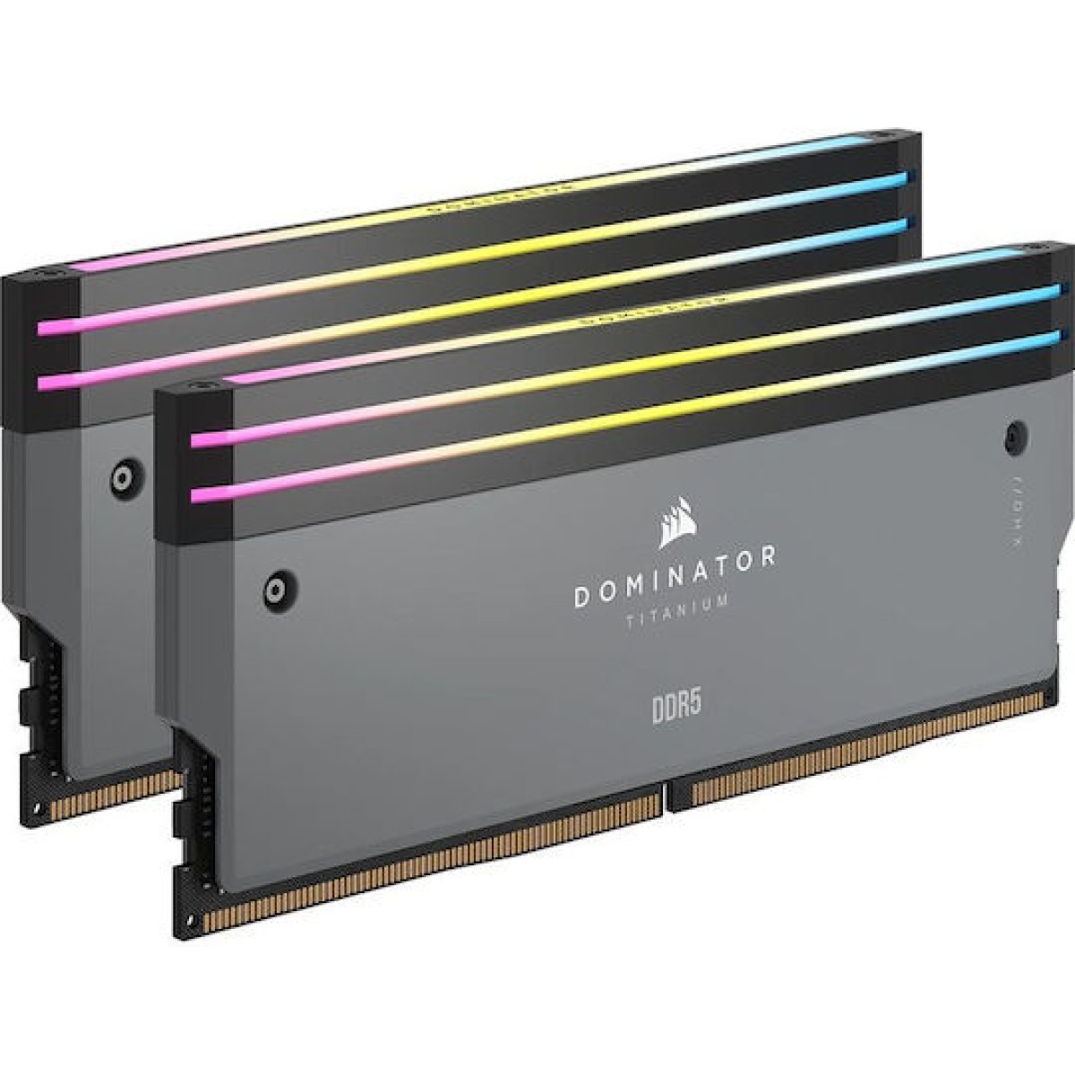 Corsair Dominator Titanium RGB EXPO DDR5 64GB RAM με 2x32GB Modules και Ταχύτητα 6000 για Desktop