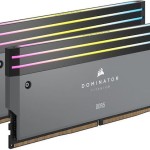 Corsair Dominator Titanium RGB EXPO DDR5 64GB RAM με 2x32GB Modules και Ταχύτητα 6000 για Desktop