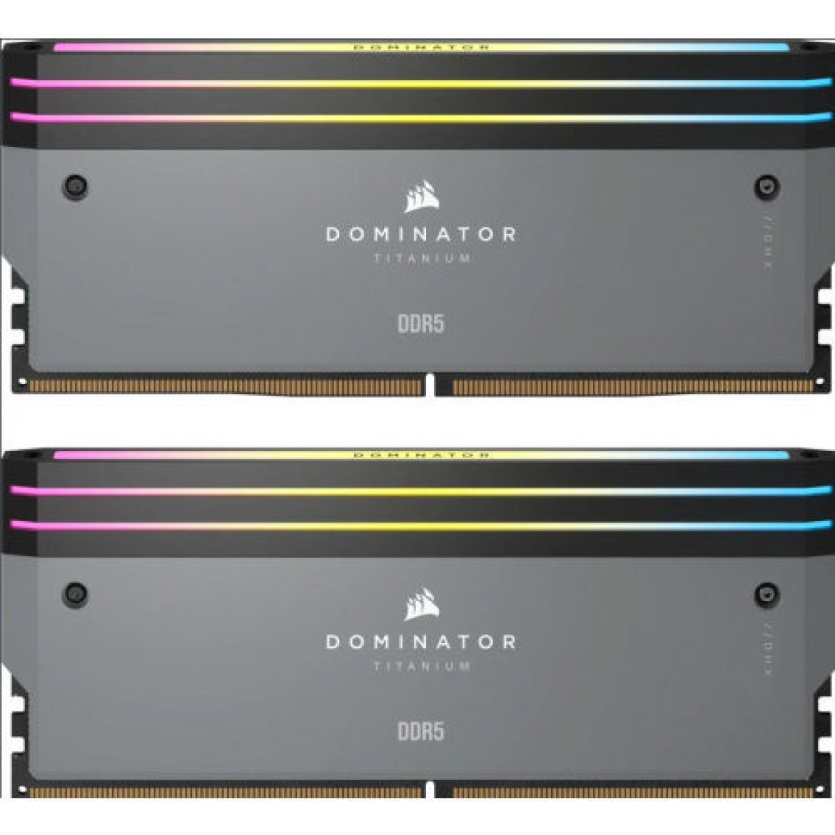 Corsair Dominator Titanium RGB EXPO DDR5 64GB RAM με 2x32GB Modules και Ταχύτητα 6000 για Desktop