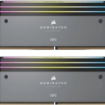 Corsair Dominator Titanium RGB EXPO DDR5 64GB RAM με 2x32GB Modules και Ταχύτητα 6000 για Desktop