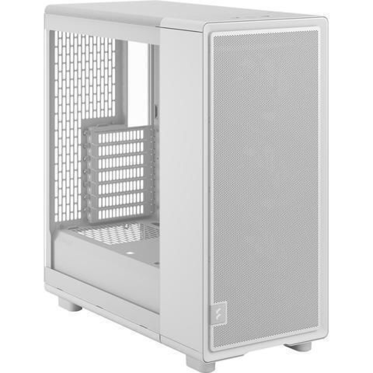 Fractal Design Epoch Midi Tower Κουτί Υπολογιστή με Πλαϊνό Παράθυρο White TG Clear
