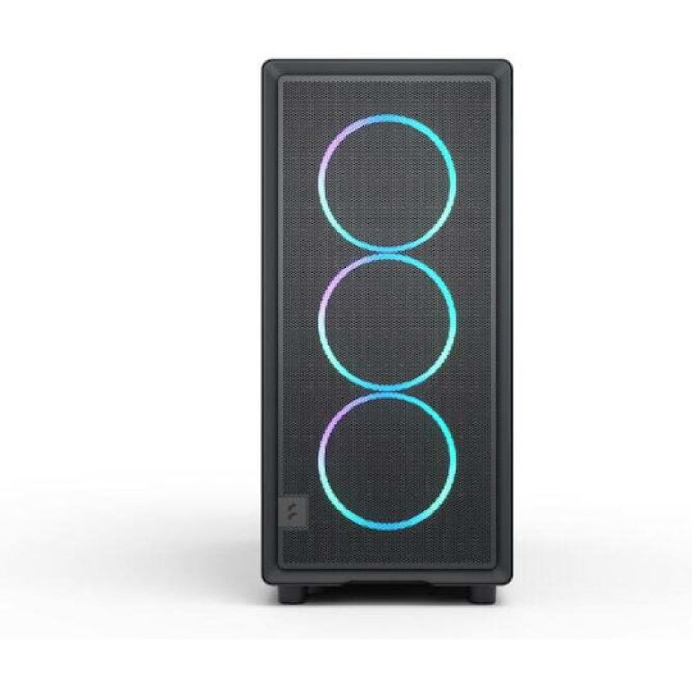 Fractal Design Epoch Midi Tower Κουτί Υπολογιστή με Πλαϊνό Παράθυρο Black TG RGB Light