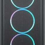 Fractal Design Epoch Midi Tower Κουτί Υπολογιστή με Πλαϊνό Παράθυρο Black TG RGB Light