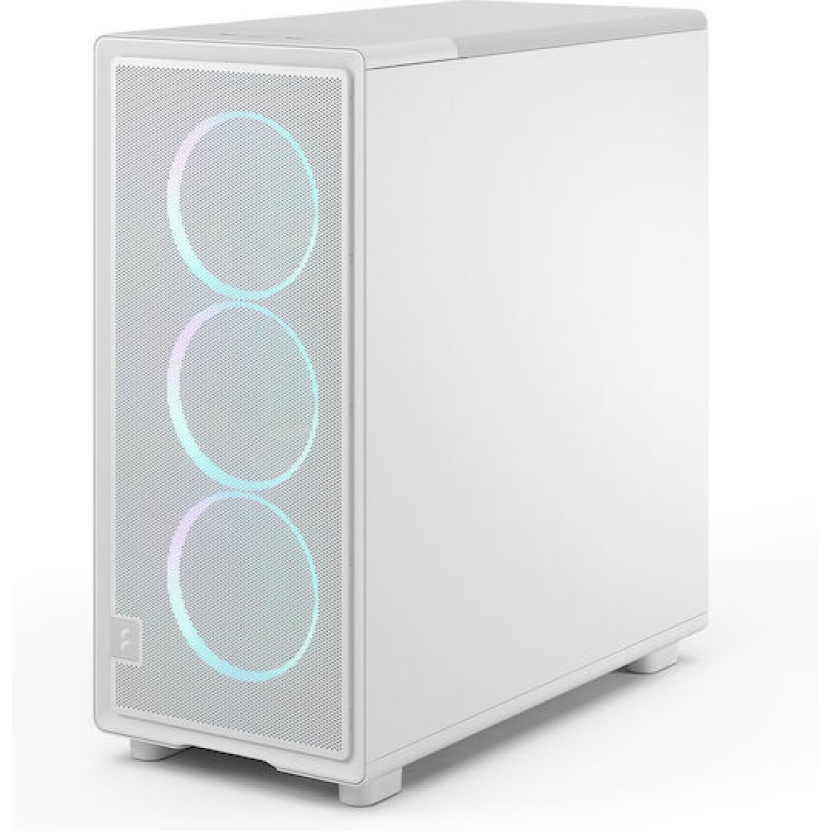 Fractal Design Epoch Midi Tower Κουτί Υπολογιστή με Πλαϊνό Παράθυρο White TG RGB Clear