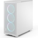 Fractal Design Epoch Midi Tower Κουτί Υπολογιστή με Πλαϊνό Παράθυρο White TG RGB Clear