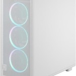 Fractal Design Epoch Midi Tower Κουτί Υπολογιστή με Πλαϊνό Παράθυρο White TG RGB Clear