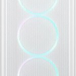 Fractal Design Epoch Midi Tower Κουτί Υπολογιστή με Πλαϊνό Παράθυρο White TG RGB Clear