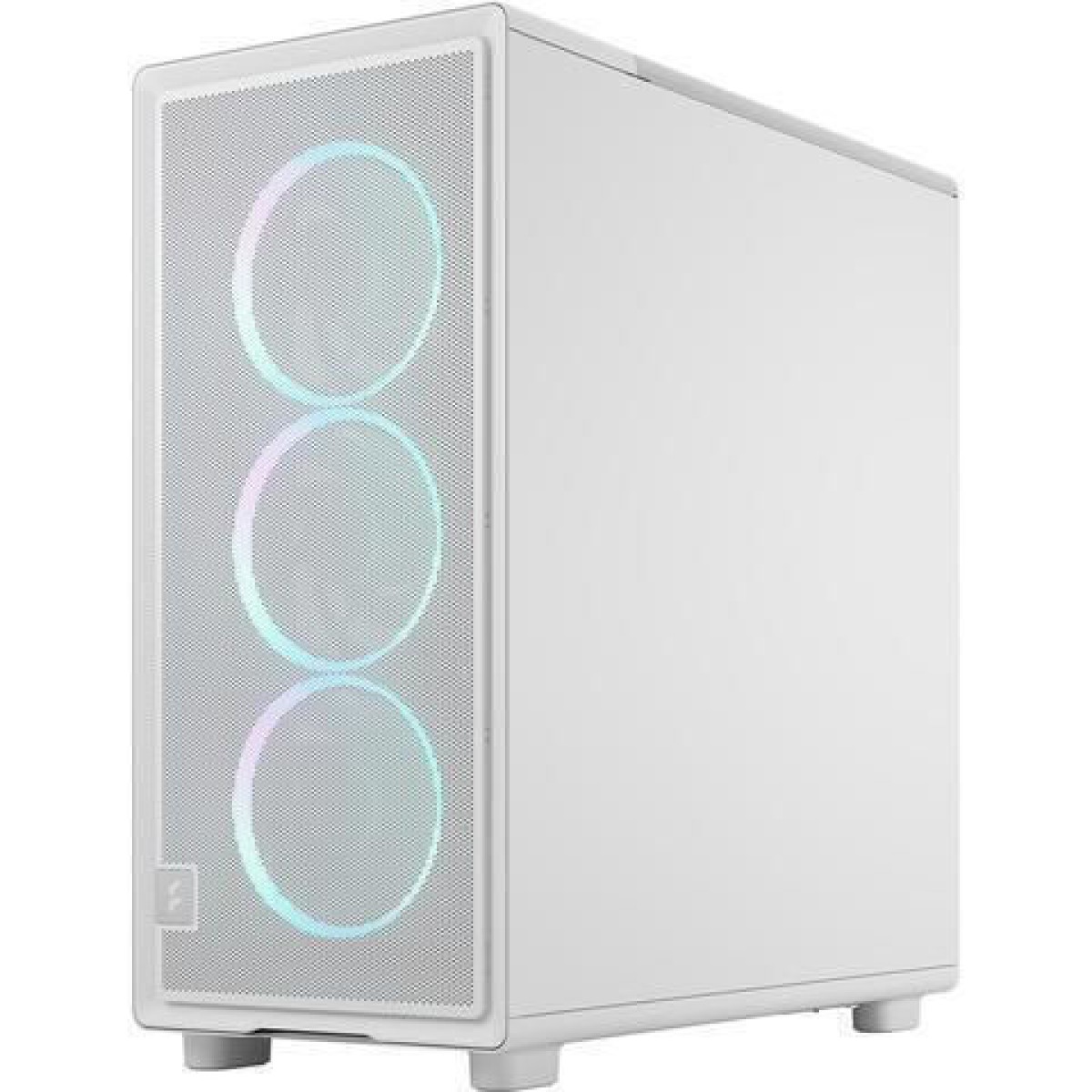 Fractal Design Epoch Midi Tower Κουτί Υπολογιστή με Πλαϊνό Παράθυρο White TG RGB Clear