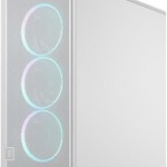 Fractal Design Epoch Midi Tower Κουτί Υπολογιστή με Πλαϊνό Παράθυρο White TG RGB Clear