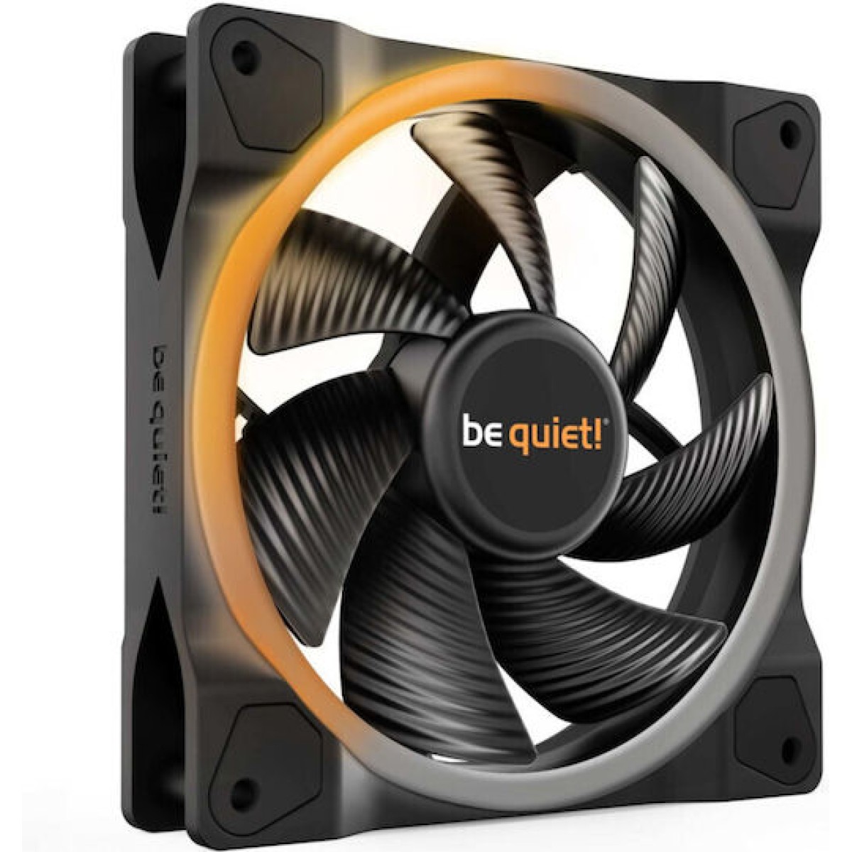 Be Quiet Light Wings Reverse Case Fan 140mm με ARGB Φωτισμό και Σύνδεση 4-Pin PWM Λευκό