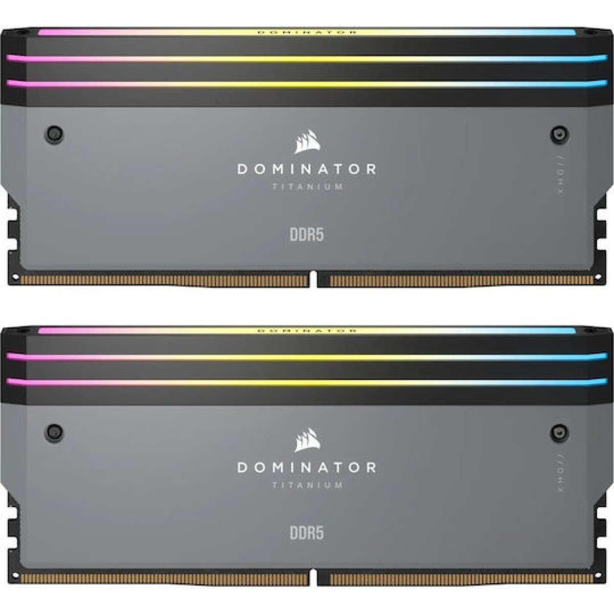 Corsair Dominator Titanium RGB EXPO DDR5 32GB RAM με 2x16GB Modules και Ταχύτητα 6000 για Desktop