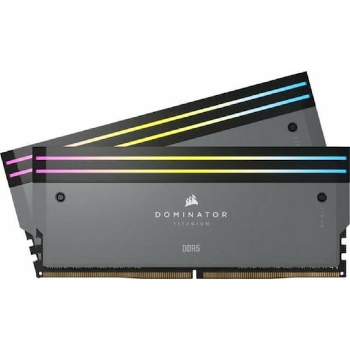 Corsair Dominator Titanium RGB EXPO DDR5 32GB RAM με 2x16GB Modules και Ταχύτητα 6000 για Desktop