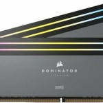 Corsair Dominator Titanium RGB EXPO DDR5 32GB RAM με 2x16GB Modules και Ταχύτητα 6000 για Desktop