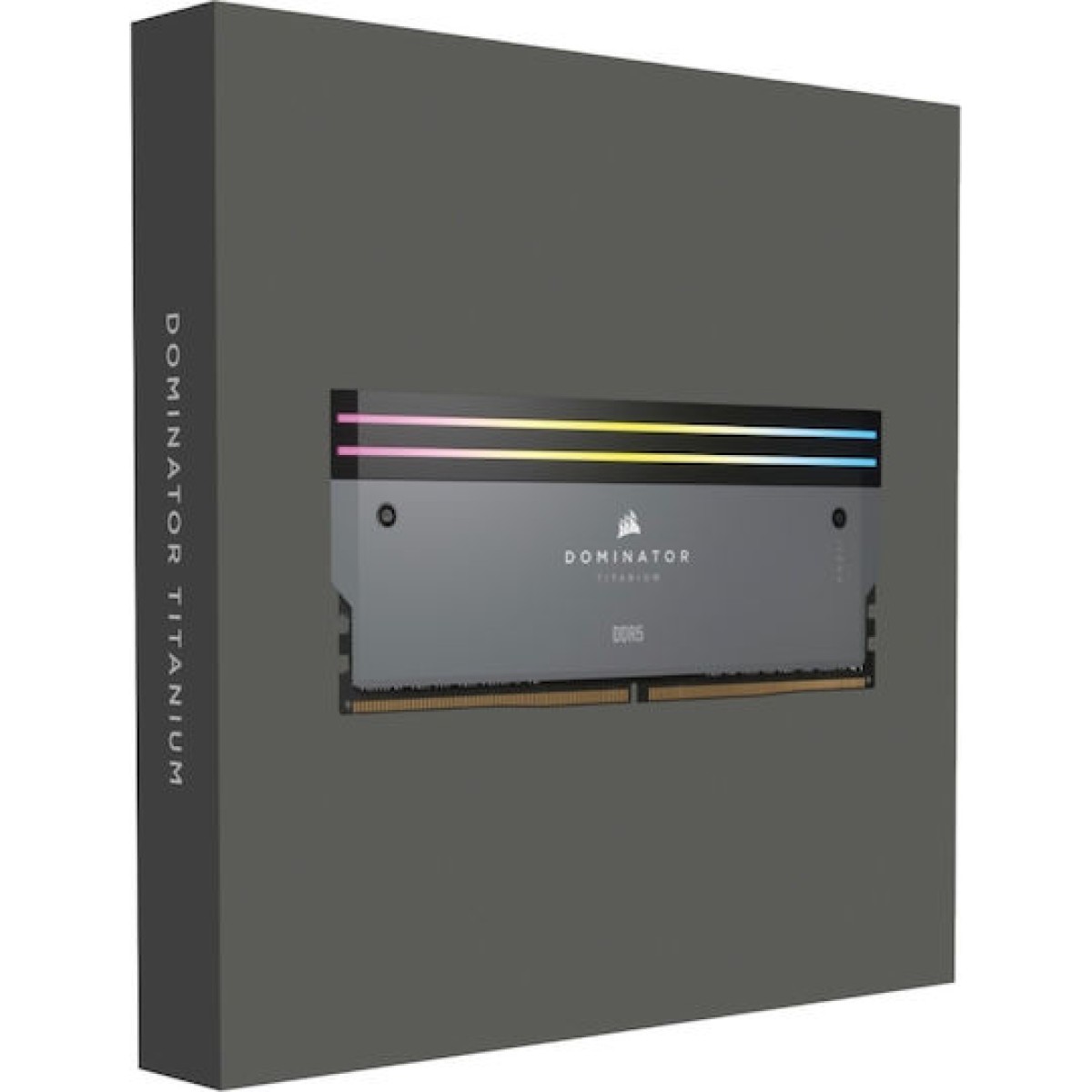 Corsair Dominator Titanium RGB EXPO DDR5 32GB RAM με 2x16GB Modules και Ταχύτητα 6000 για Desktop