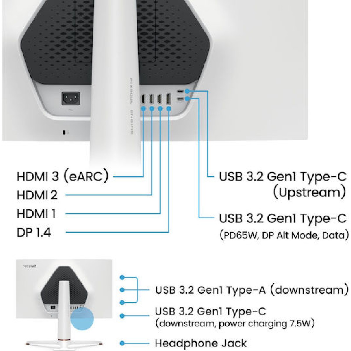 BenQ Mobiuz EX271U IPS HDR Gaming Monitor 27