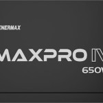 Enermax MAXPRO IV 650W Μαύρο Τροφοδοτικό Υπολογιστή Full Wired 80 Plus Standard