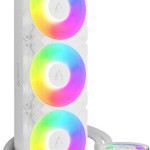 Arctic Liquid Freezer III Pro 360 A-RGB Υδρόψυξη Επεξεργαστή Τριπλού Ανεμιστήρα 120mm για Socket AM4/AM5/1700 Λευκή
