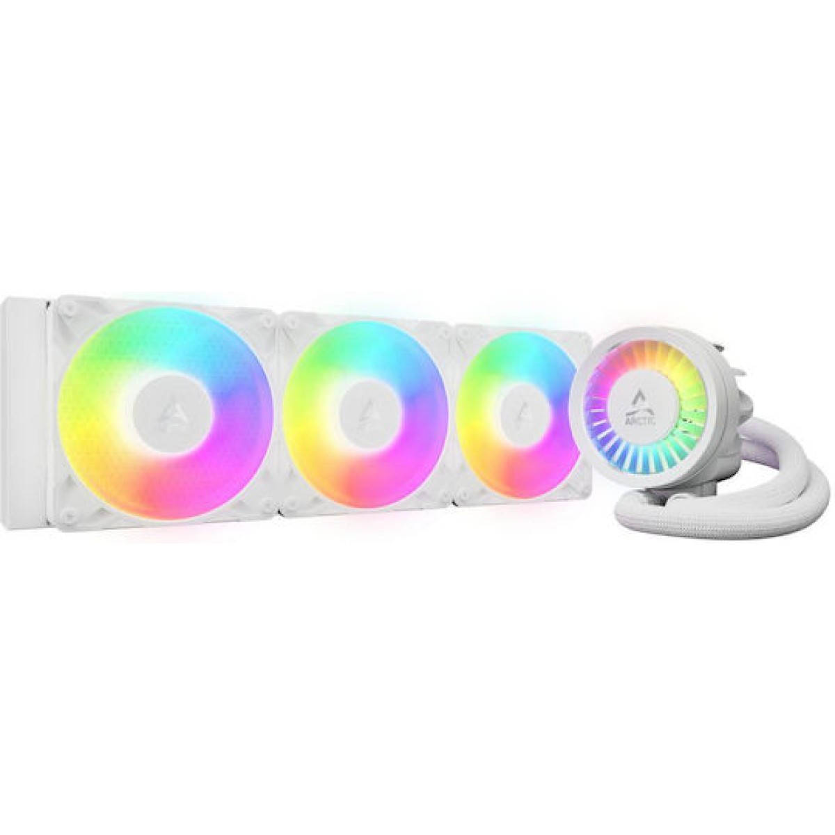 Arctic Liquid Freezer III Pro 360 A-RGB Υδρόψυξη Επεξεργαστή Τριπλού Ανεμιστήρα 120mm για Socket AM4/AM5/1700 Λευκή