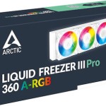 Arctic Liquid Freezer III Pro 360 A-RGB Υδρόψυξη Επεξεργαστή Τριπλού Ανεμιστήρα 120mm για Socket AM4/AM5/1700 Λευκή