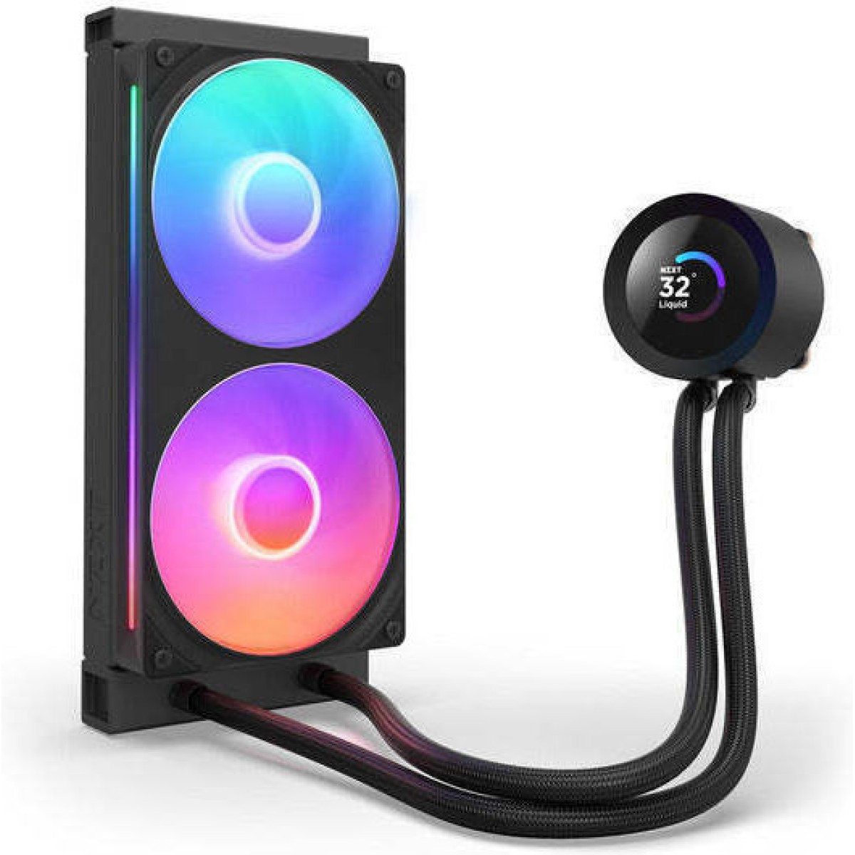 NZXT Kraken Plus 240 RGB Υδρόψυξη Επεξεργαστή Διπλού Ανεμιστήρα 120mm για Socket AM4/AM5/1700/1200/115x