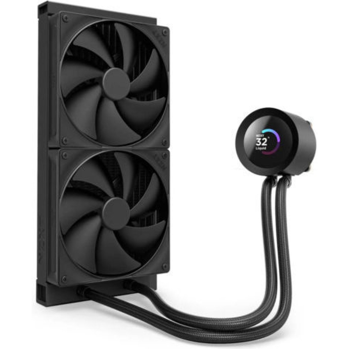 NZXT KRAKEN PLUS 280 V2 (v2) Υδρόψυξη Επεξεργαστή Διπλού Ανεμιστήρα 120mm