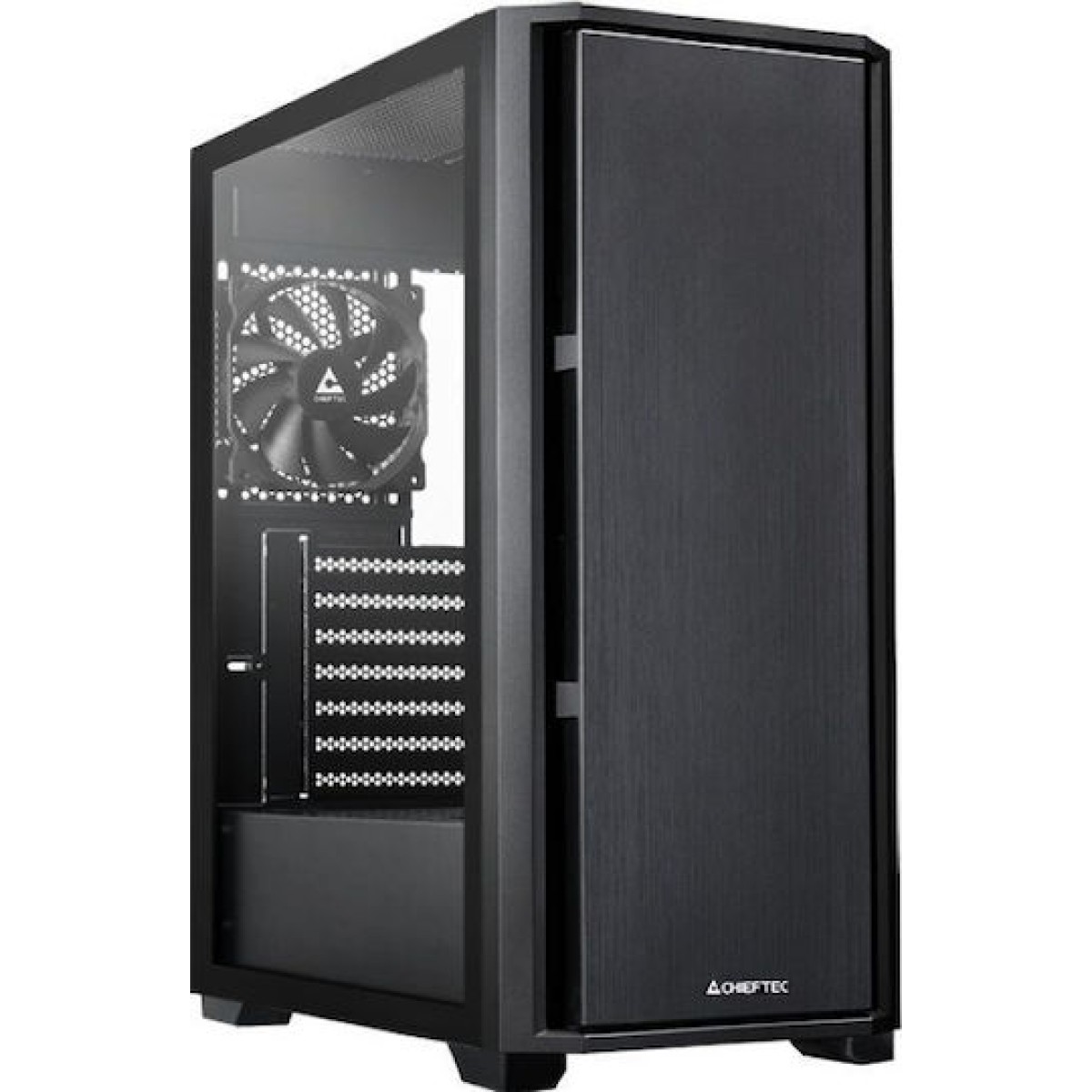 Chieftec Pro Midi TG Midi Tower Κουτί Υπολογιστή Μαύρο