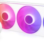 NZXT Kraken Plus Υδρόψυξη Επεξεργαστή Τριπλού Ανεμιστήρα 120mm για Socket AM4/AM5/1700/1200/115x με RGB Φωτισμό Λευκή