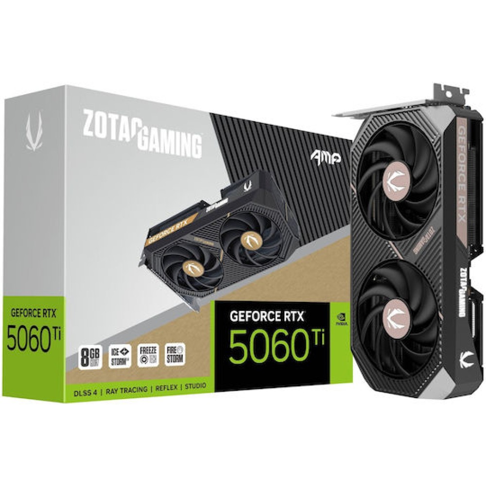 Zotac GeForce RTX 5060 Ti 8GB GDDR7 AMP Κάρτα Γραφικών