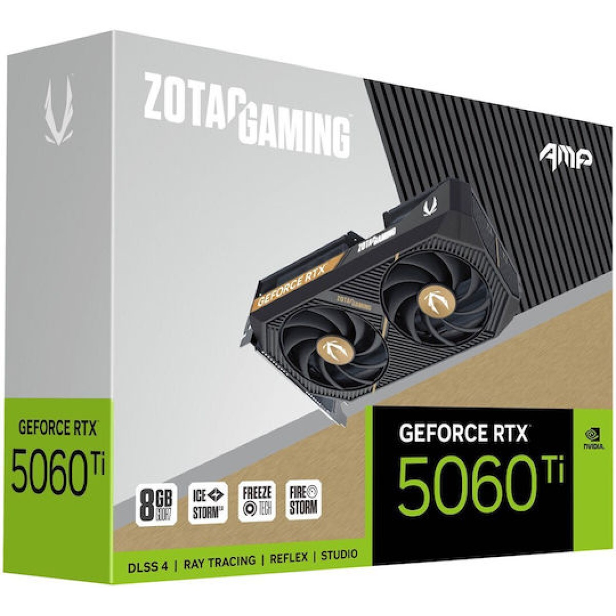 Zotac GeForce RTX 5060 Ti 8GB GDDR7 AMP Κάρτα Γραφικών
